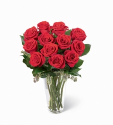 Red Rose Bouquet from Visser's Florist and Greenhouses in Anaheim, CA